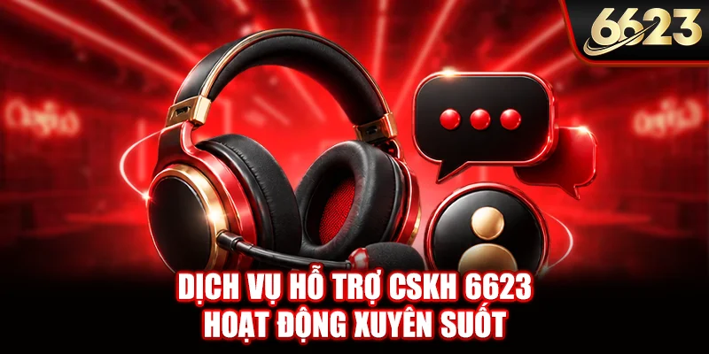 Dịch vụ hỗ trợ CSKH 6623 hoạt động xuyên suốt