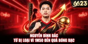 Nguyễn Đình Bắc - Từ Bị Loại Vì 1m50 Đến Quả Bóng Bạc